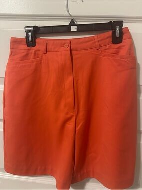 Bette & Court Orange Women's Shorts NWT